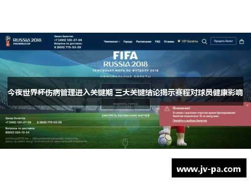 今夜世界杯伤病管理进入关键期 三大关键结论揭示赛程对球员健康影响