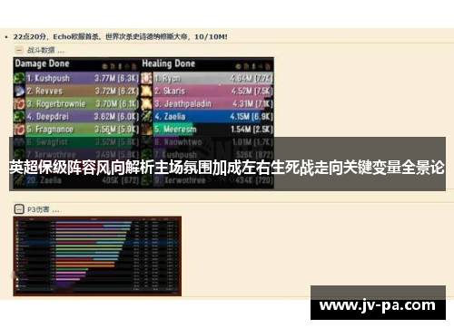 英超保级阵容风向解析主场氛围加成左右生死战走向关键变量全景论 英超保级阵容风向解析主场氛围加成左右生死战走向关键变量全景论